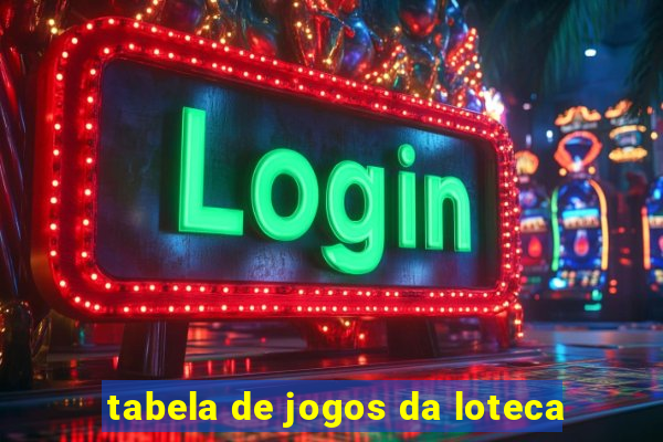 tabela de jogos da loteca